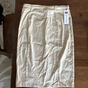 Tan women’s skirt